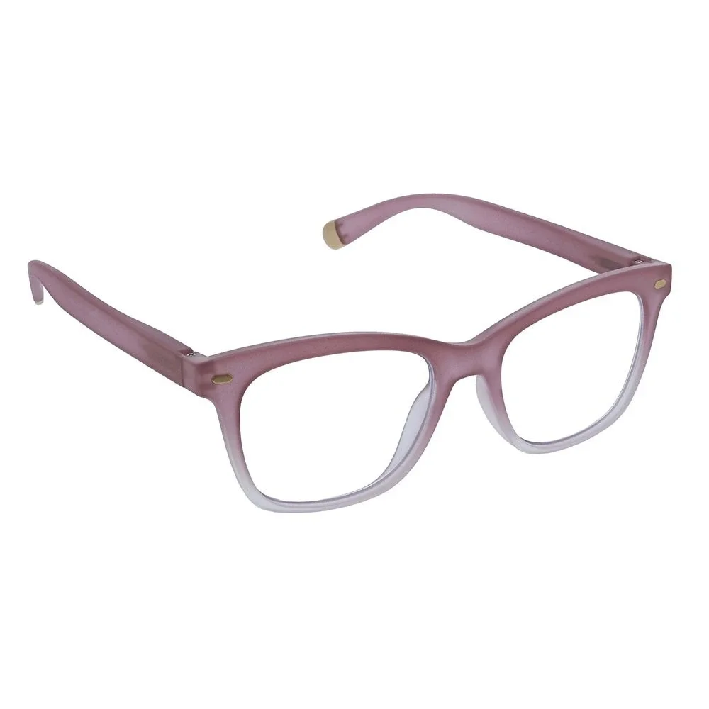 New Coralie Purple Peepers Blue Light Reading Glasses +2.00
